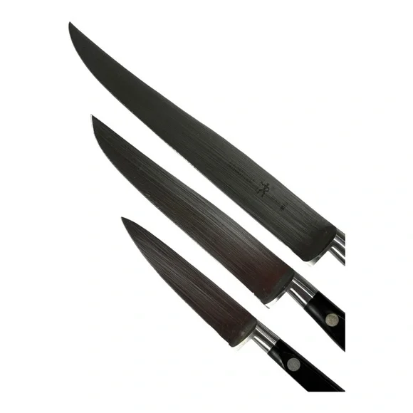 J.A. Henckels International 3-Piece Set 6" Chef 7.5" Carving 4" Paring Knives - Picture 3 of 9